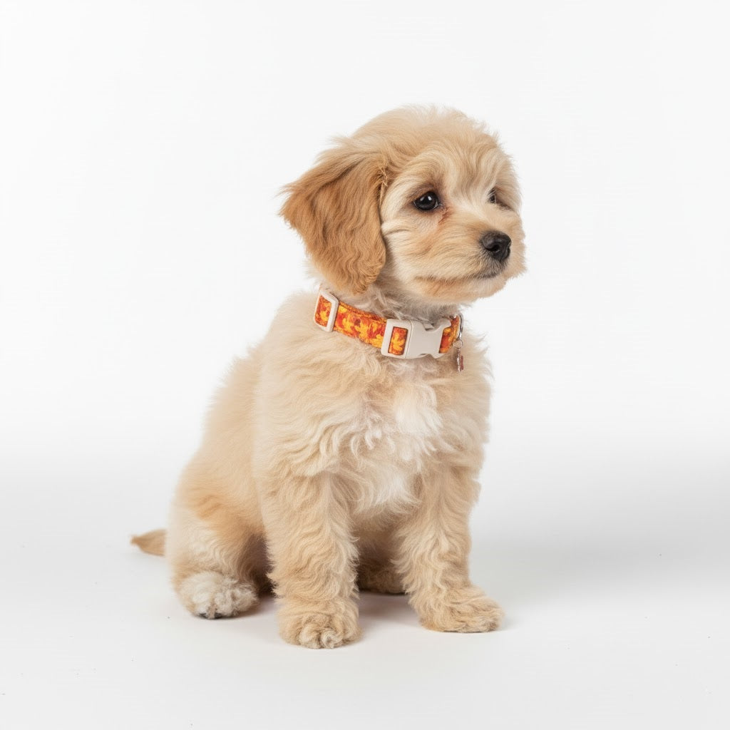 Sonbahar Temalı Ayarlanabilir Köpek Tasması